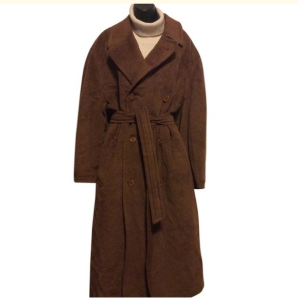 Canali Milano Alpaca Wool Coat